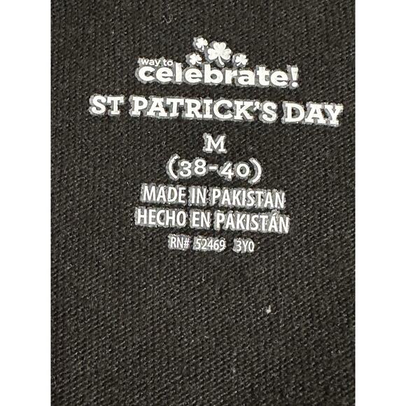 Luck Of The Irish T-shirt Mens 38/40 Medium Short Sleeve St. Patrick’s Day - Picture 4 of 8